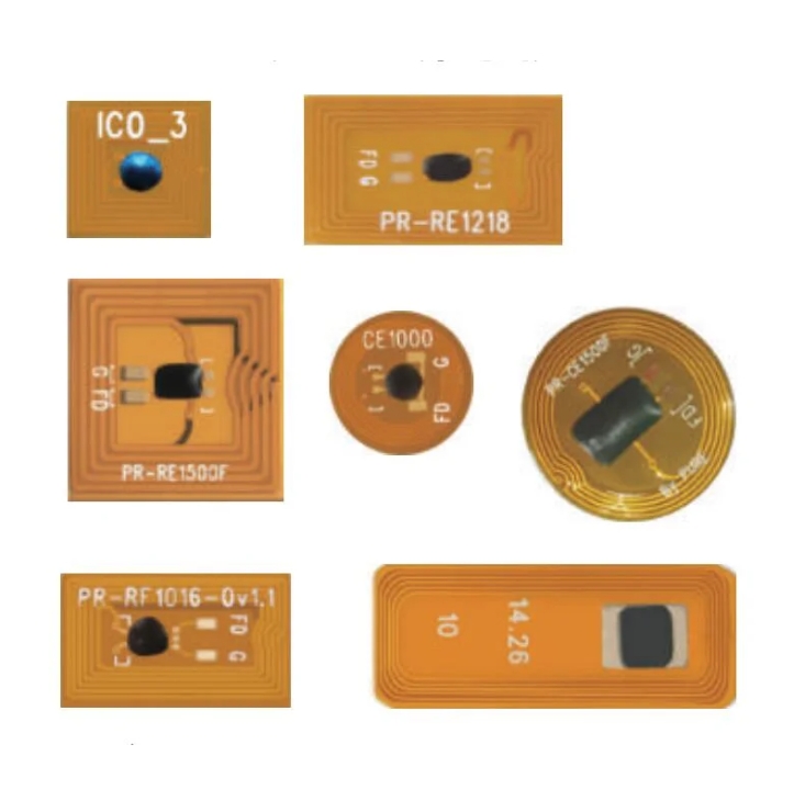 ارتفاع درجة الحرارة RFID البطانة